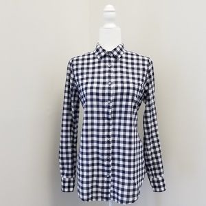 J. Crew Checkered Gingham Button Down Shirt